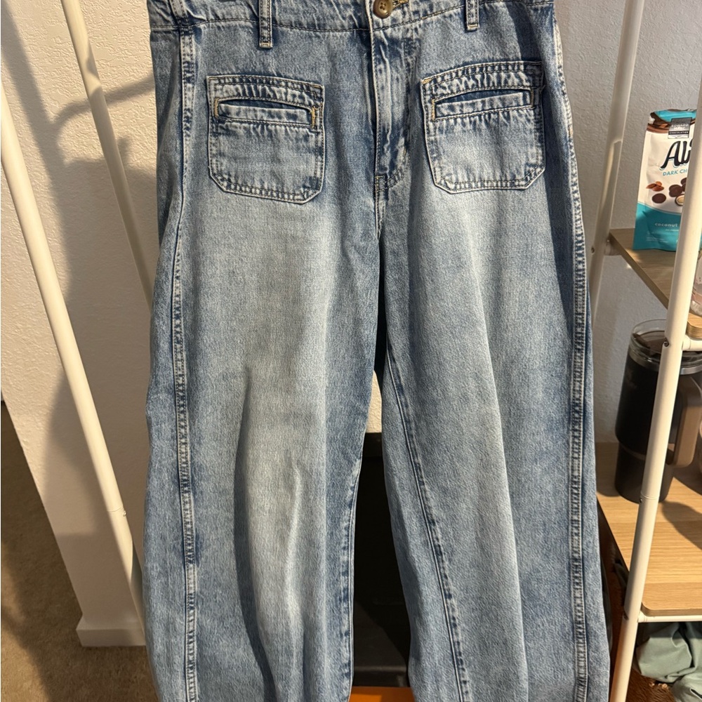 Old Navy Women's Flare Jeans - Light Blue